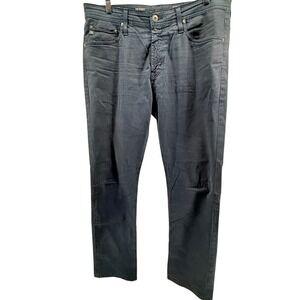AG Adriano Goldschmied The Everett Slim Straight Dark Wash Mens Jeans Size 36x32